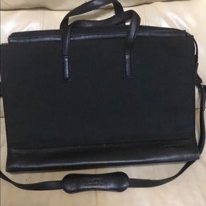 Tumi black ballistic bag